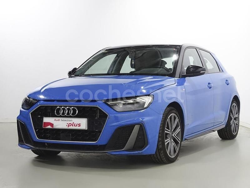 Usado Audi A1 Sportback S-Line 150 CV (110 kW) 2020 Azul Utilitario