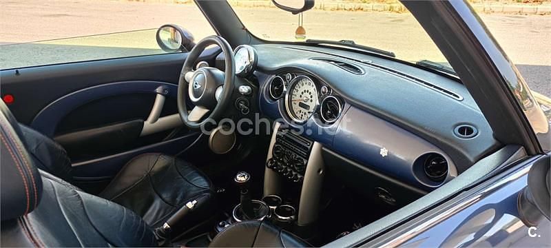 Usado Mini Cooper Cabriolet 116 CV (85 kW) 2004 Azul Descapotable