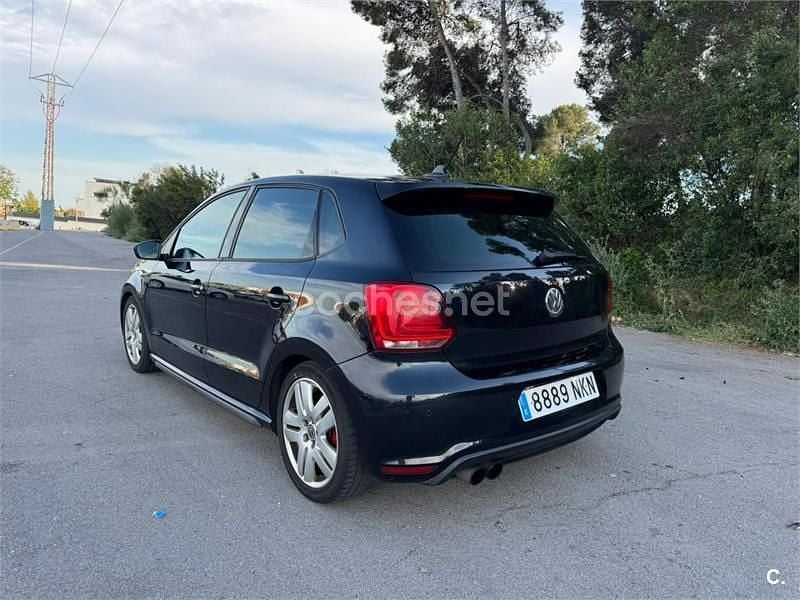 Usado VW Polo GTI 180 CV (132 kW) 2011 Negro Utilitario