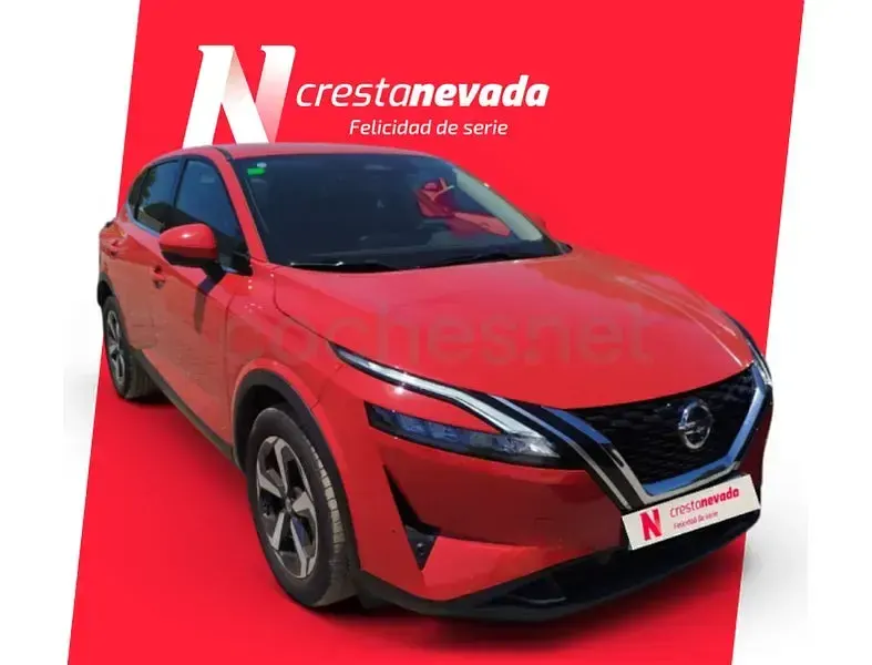 Usado Nissan Qashqai N-Connecta 140 CV (102 kW) 2022 Rojo SUV