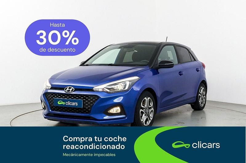 Usado Hyundai i20 100 CV (73 kW) 2020 Azul Utilitario