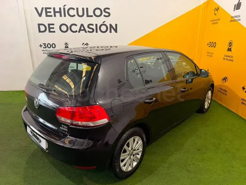 Usado VW Golf VI Sport 105 CV (77 kW) 2010 Negro Berlina