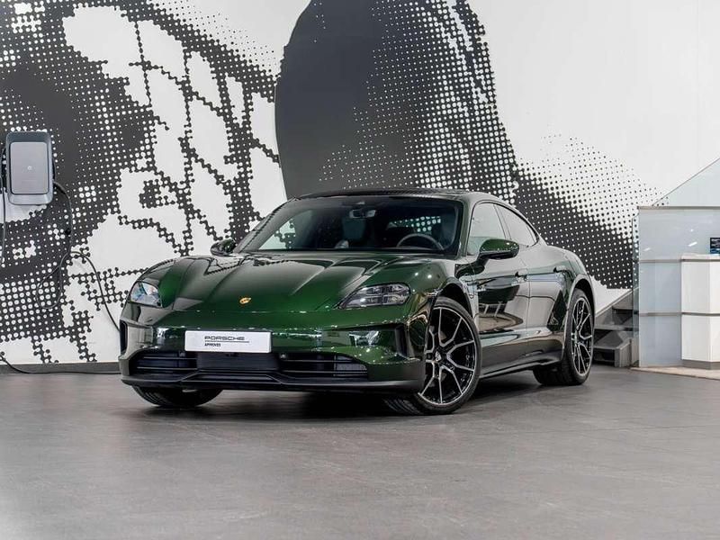 Usado Porsche Taycan 4S 400 kW (544 CV) 2025 Verde Berlina