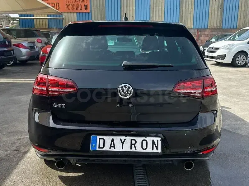 Usado VW Golf VII GTI 230 CV (169 kW) 2013 Negro Berlina