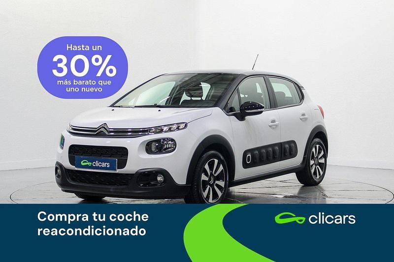 Blanco Usado 2018 Citroën C3 Feel Utilitario | 10.290 € (Buen precio) - Imagen 1/4