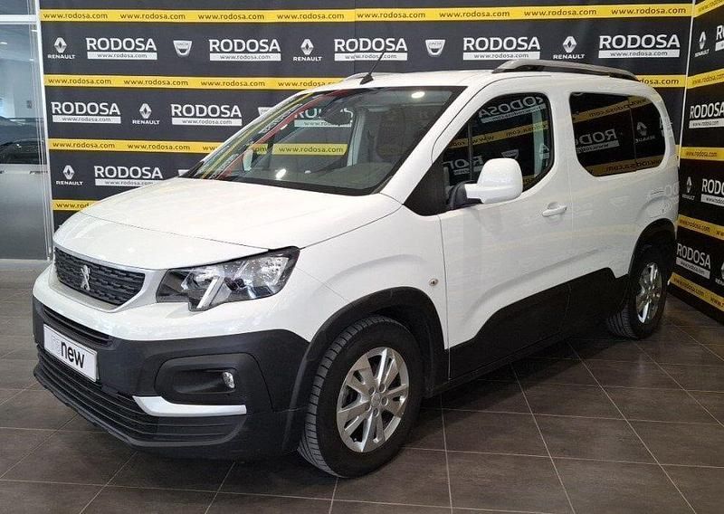 Usado Peugeot Rifter Access 100 CV (73 kW) 2019 Blanco Monovolumen