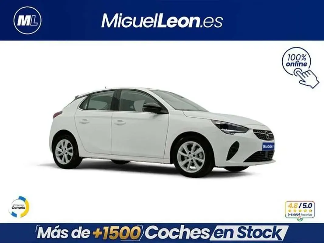 Usado Opel Corsa Elegance 101 CV (74 kW) 2022 Blanco Utilitario