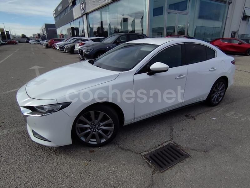 Usado Mazda 3 122 CV (89 kW) 2021 Blanco Berlina