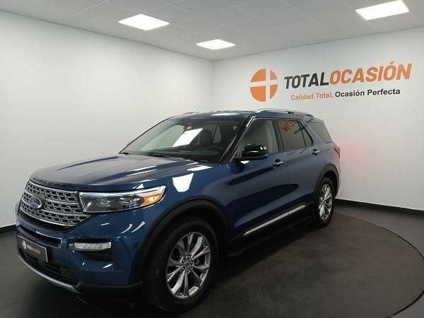 Usado Ford Explorer Limited 300 CV (220 kW) 2021 Azul SUV
