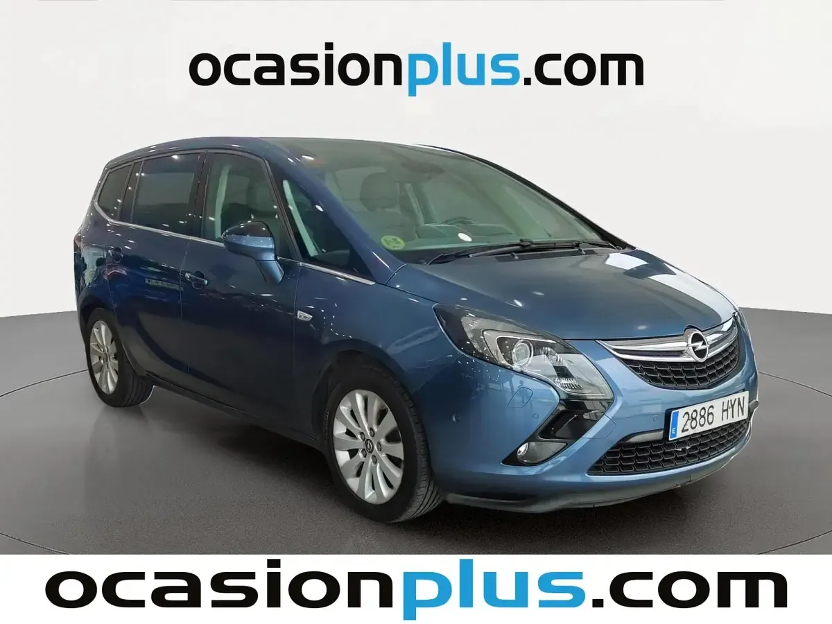 Usado Opel Zafira Tourer Excellence 165 CV (121 kW) 2014 Azul Monovolumen