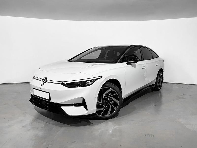 Blanco glaciar metalizado con techo negro Usado 2024 VW ID.7 Pro Berlina | 46.990 € (Caro) - Imagen 1/4