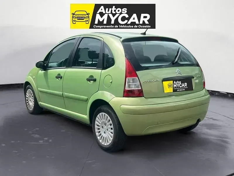 Usado Citroën C3 75 CV (55 kW) 2006 Verde Berlina