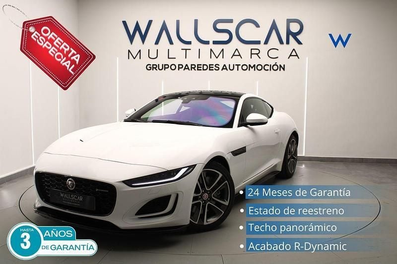 Blanco Usado 2021 Jaguar F-Type R-Dynamic Coupe | 48.880 € (Buen precio) - Imagen 1/4