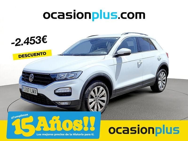 Blanco Usado 2021 VW T-Roc Advance SUV | 19.290 € (Buen precio) - Imagen 1/4