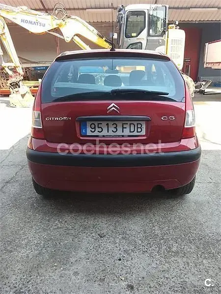 Usado Citroën C3 Exclusive 70 CV (51 kW) 2006 Granate Berlina