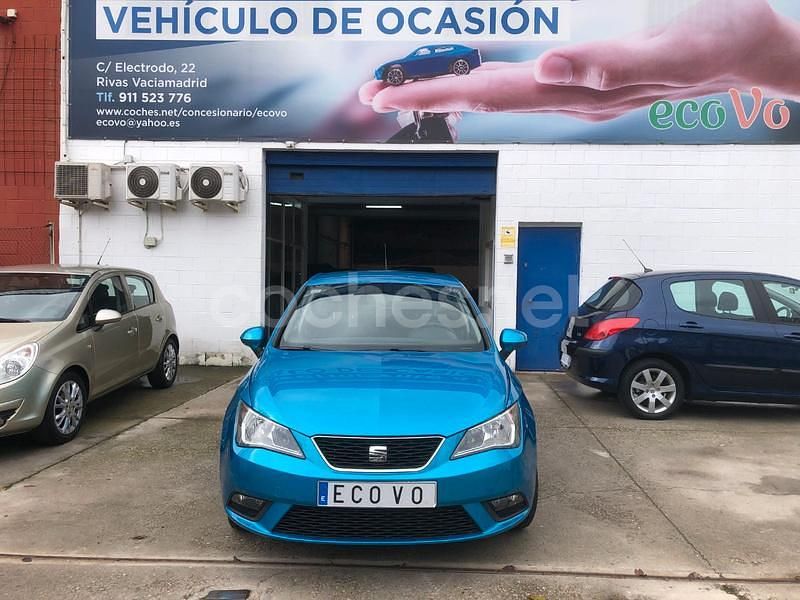 Azul Usado 2014 Seat Ibiza Style Berlina | 9990 € (Precio justo) - Imagen 1/4