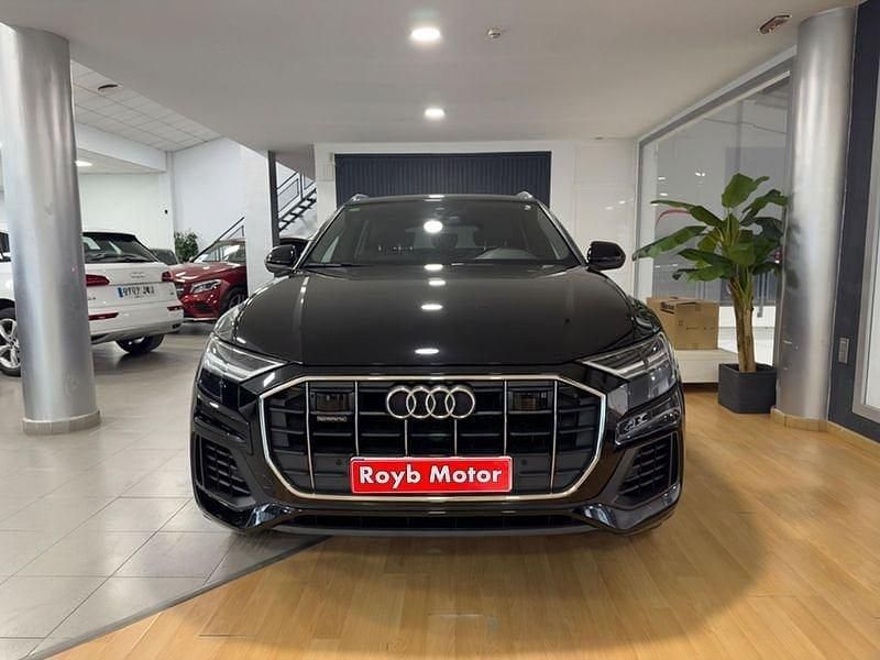 Usado Audi Q8 S-Line 286 CV (210 kW) 2019 Negro SUV