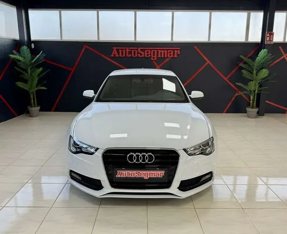 Usado Audi A5 Sportback S-Line 190 CV (139 kW) 2016 Blanco Utilitario