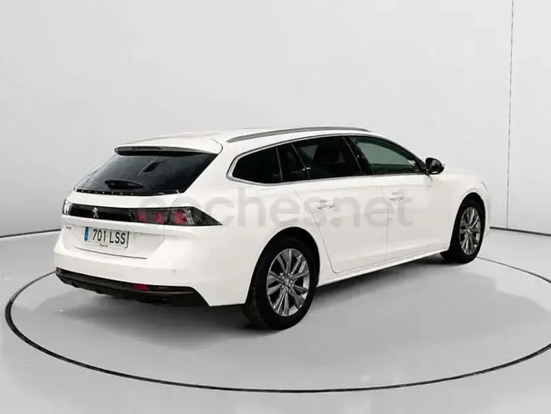 Usado Peugeot 508 SW Active 130 CV (95 kW) 2021 Blanco Familiar