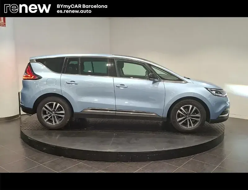 Usado Renault Espace Zen 160 CV (117 kW) 2018 Azul Monovolumen