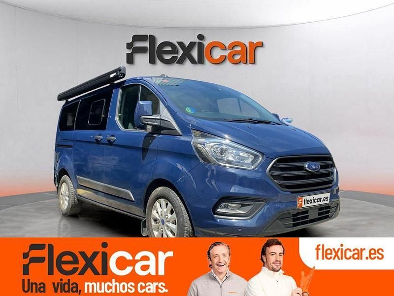 Usado Ford Transit Custom 131 CV (96 kW) 2021 Azul Monovolumen