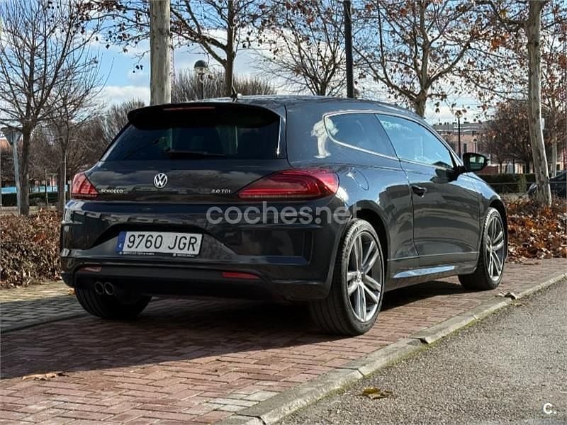 Usado VW Scirocco R-line 150 CV (110 kW) 2015 Gris / plata Coupe