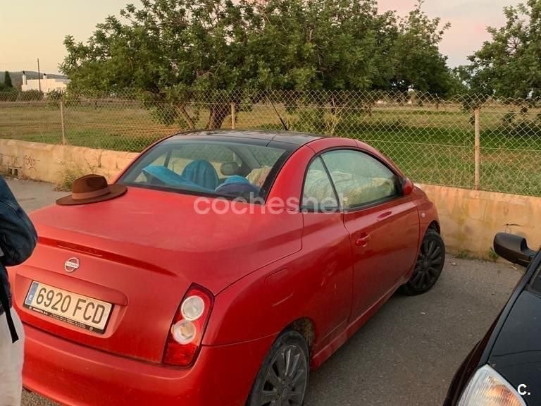 Granate Usado 2007 Nissan Micra C+C Tekna Descapotable | 3100 € - Imagen 1/4