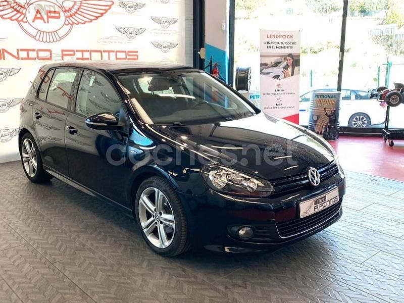 Usado VW Golf VI Sport 105 CV (77 kW) 2011 Negro Utilitario