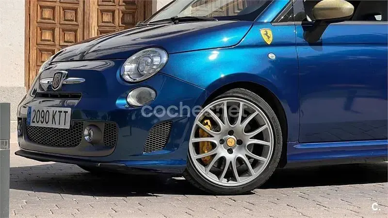 Usado Abarth 500 180 CV (132 kW) 2011 Azul Berlina