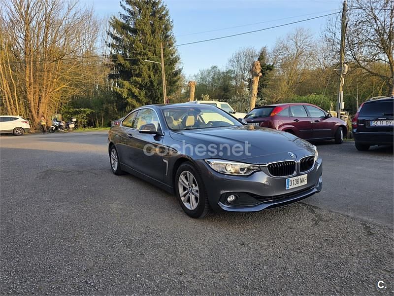 Usado BMW 420 Sport Line 184 CV (135 kW) 2014 Gris / plata Coupe