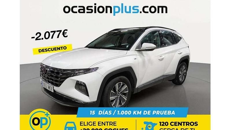 Blanco Usado 2023 Hyundai Tucson SUV | 20.773 € (Precio justo) - Imagen 1/4