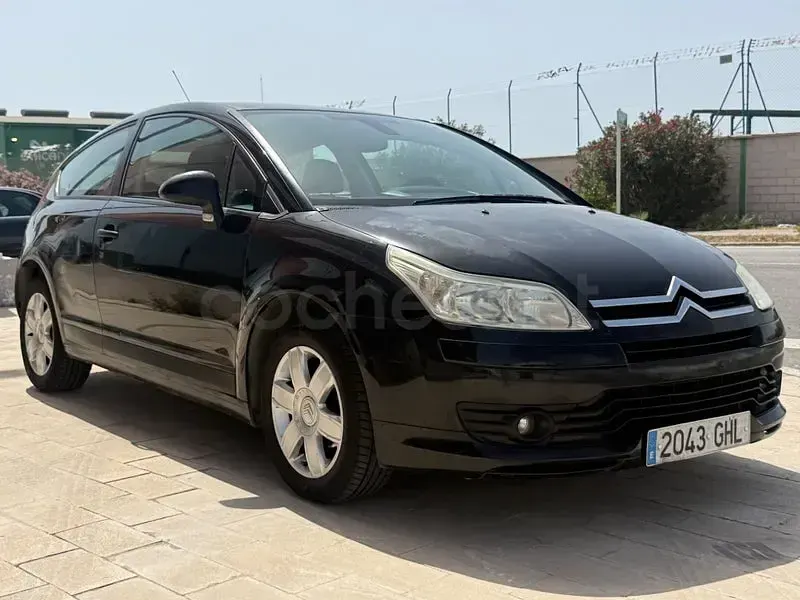 Usado Citroën C4 110 CV (80 kW) 2008 Negro Berlina