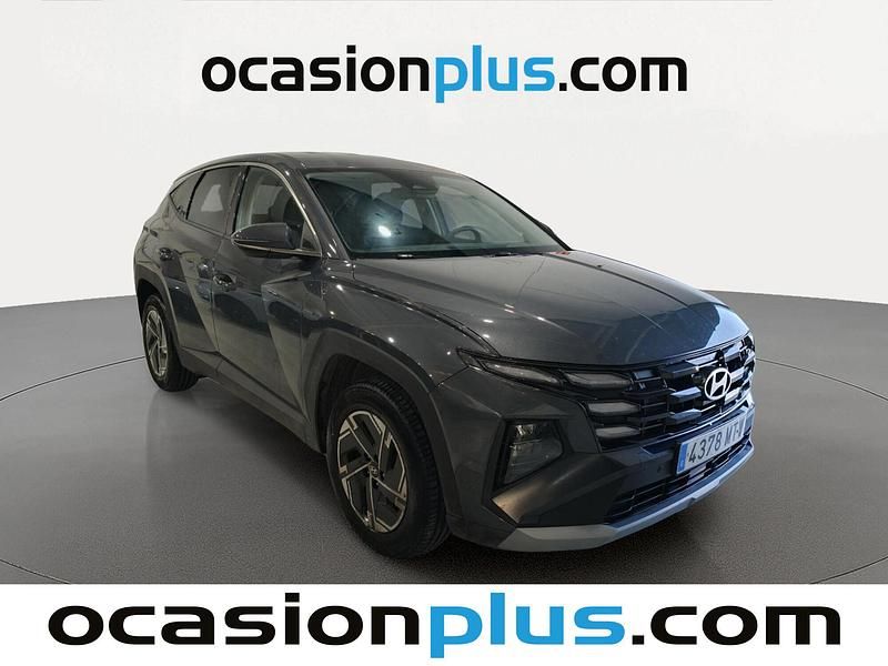 Usado Hyundai Tucson 160 CV (117 kW) 2024 Gris SUV