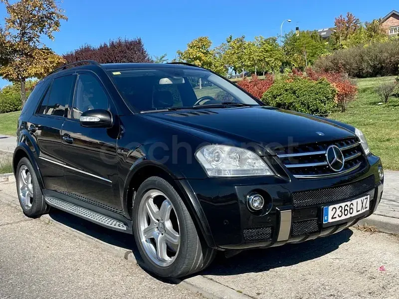 Usado Mercedes ML63 AMG AMG 510 CV (375 kW) 2008 Negro SUV