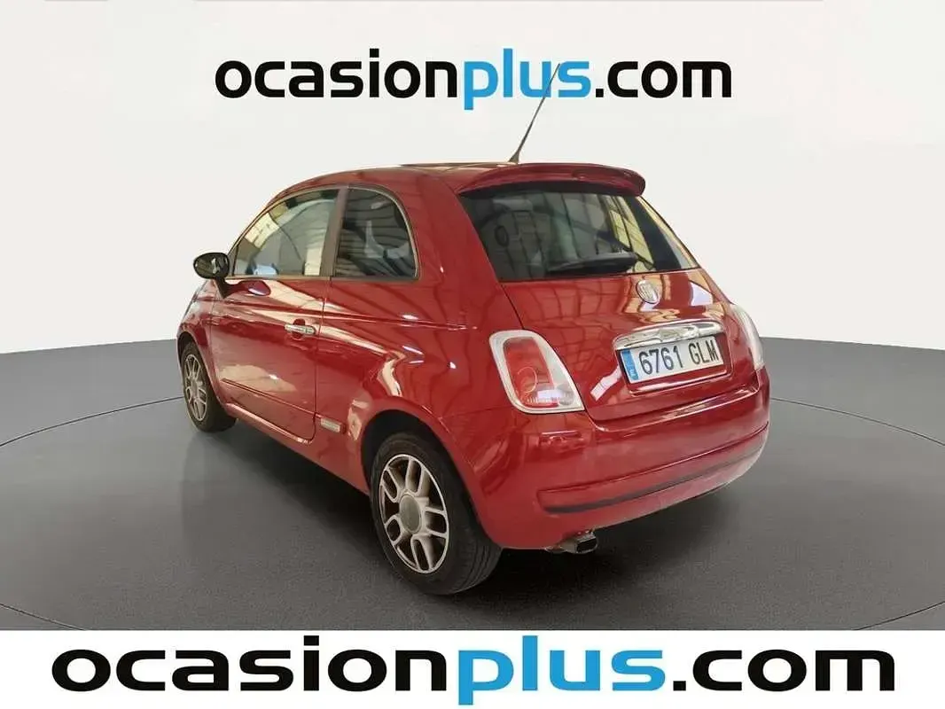 Usado Fiat 500 Pop 69 CV (50 kW) 2009 Rojo Descapotable