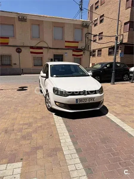 Usado VW Polo Advance 85 CV (62 kW) 2010 Blanco Utilitario