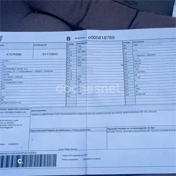 Usado Dacia Sandero Stepway 90 CV (66 kW) 2018 Negro Berlina