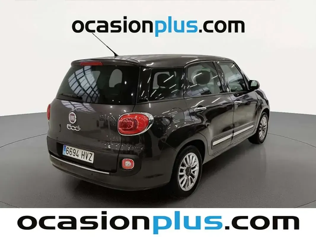 Usado Fiat 500L Living 85 CV (62 kW) 2014 Gris Monovolumen