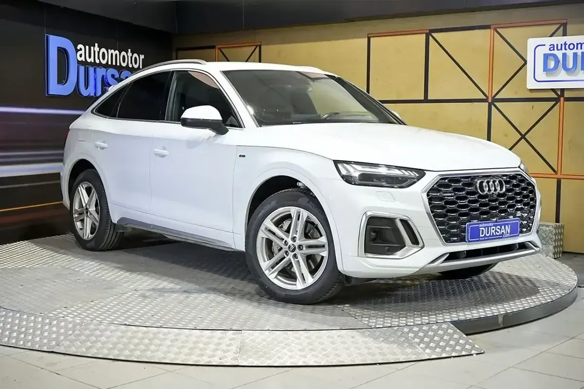 Usado Audi Q5 S-Line 204 CV (150 kW) 2022 Blanco SUV
