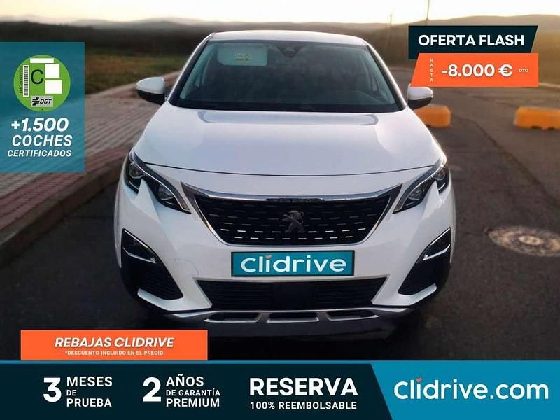 Blanco Usado 2017 Peugeot 3008 Allure Monovolumen | 11.790 € (Super precio) - Imagen 1/4