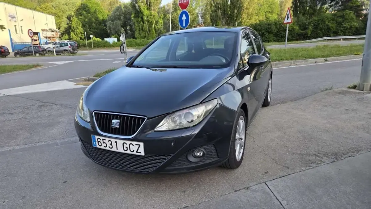 Usado Seat Ibiza SC Sport 105 CV (77 kW) 2008 Negro Utilitario