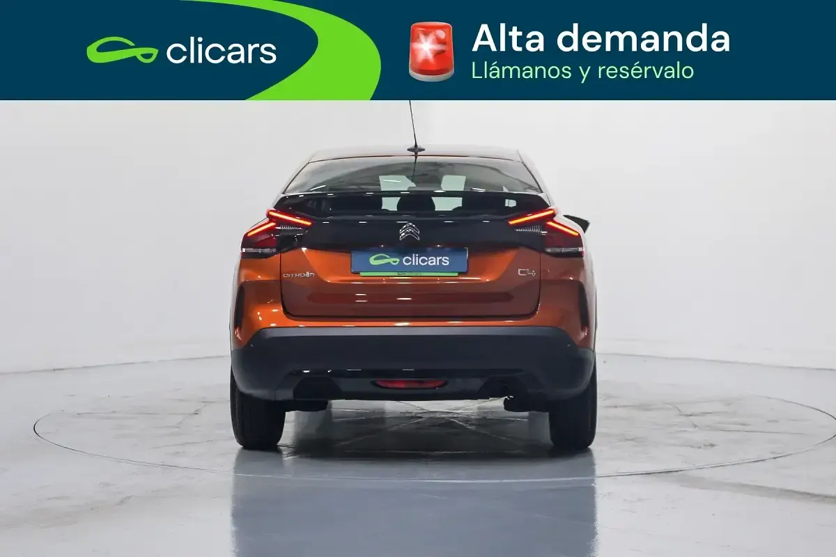 Usado Citroën C4 Feel 110 CV (80 kW) 2022 Naranja Berlina