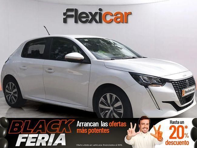 Blanco Usado 2021 Peugeot 208 Active Utilitario | 12.290 € (Precio justo) - Imagen 1/4