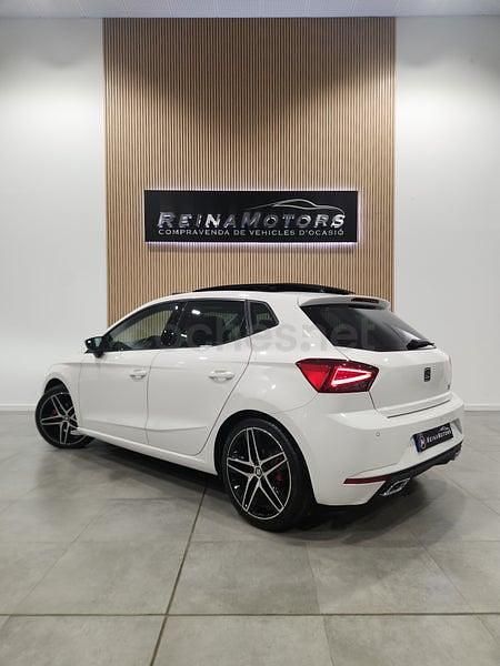 Usado Seat Ibiza FR 115 CV (84 kW) 2018 Blanco Utilitario
