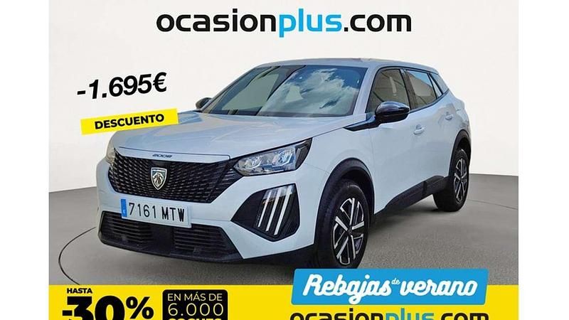 Blanco Usado 2024 Peugeot 2008 Active SUV | 16.719 € (Super precio) - Imagen 1/4