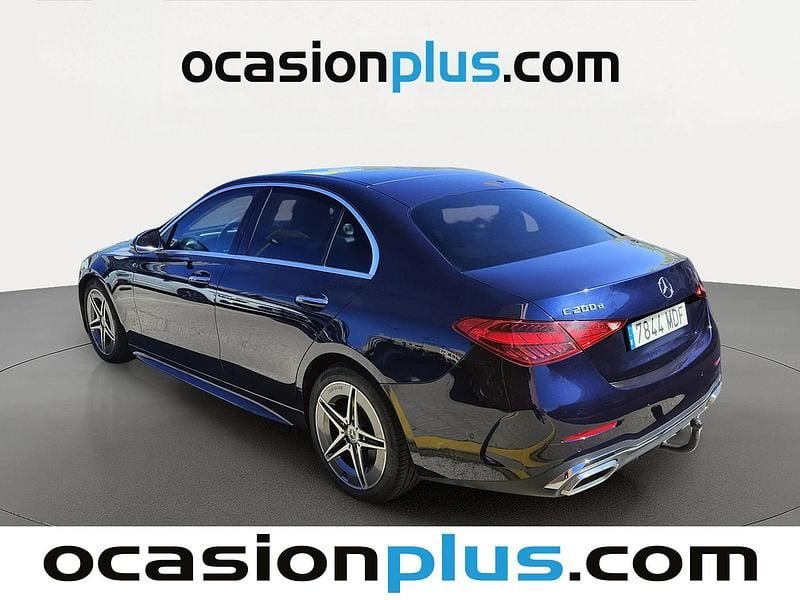 Usado Mercedes C200 163 CV (119 kW) 2023 Azul Berlina