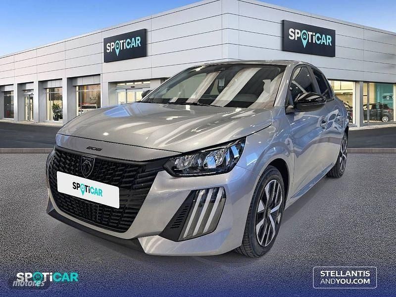 Gris Usado 2024 Peugeot 208 Active Utilitario | 16.195 € (Precio justo) - Imagen 1/4