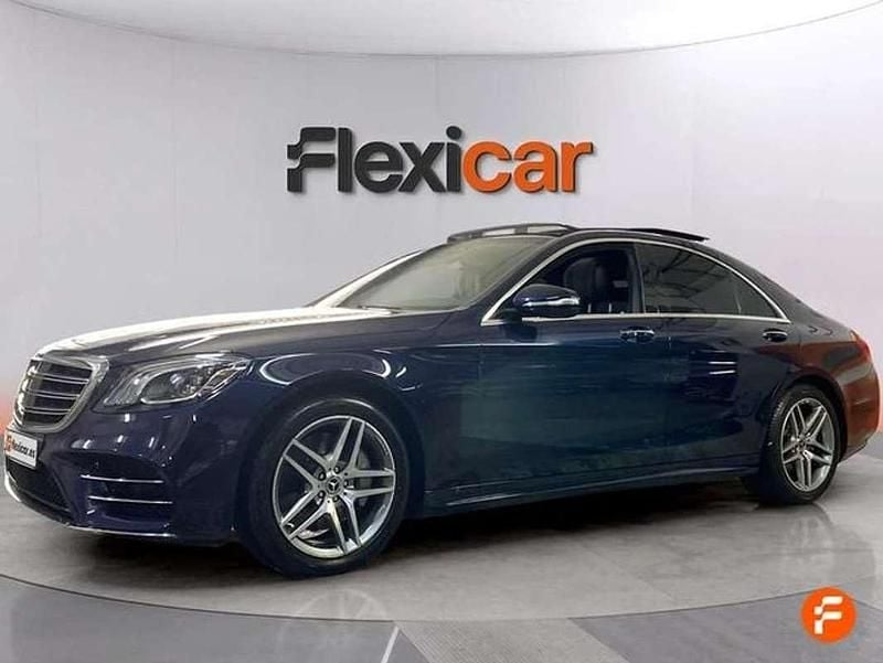 Usado Mercedes S350 286 CV (210 kW) 2019 Azul Berlina