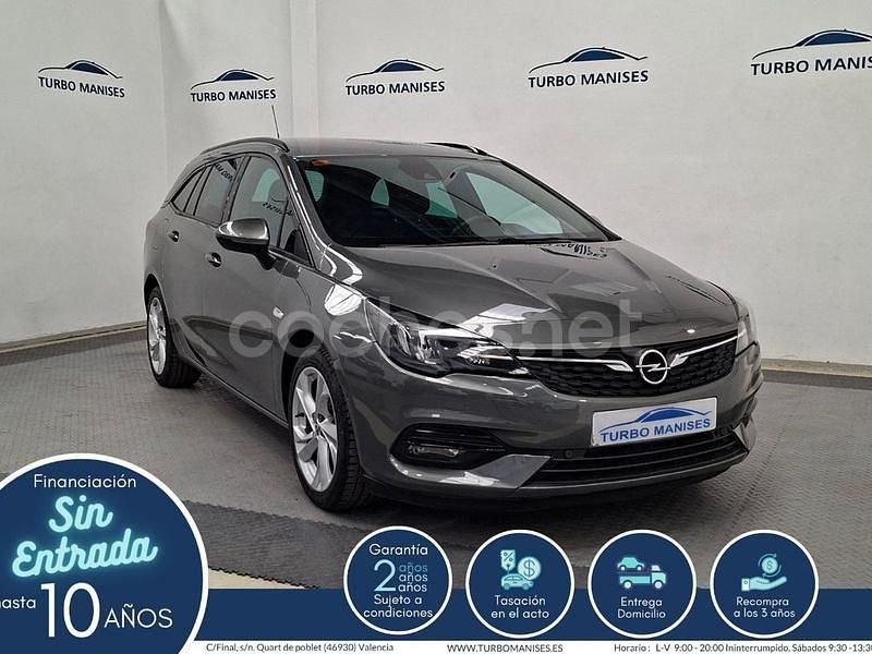 Gris / plata Usado 2021 Opel Astra Ultimate Familiar | 12.990 € (Precio justo) - Imagen 1/4