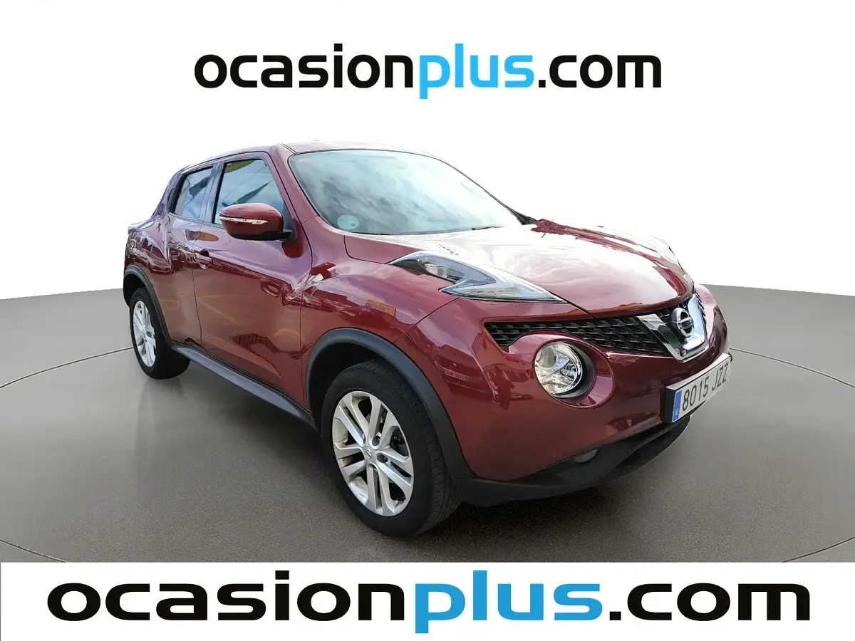 Usado Nissan Juke N-Connecta 110 CV (80 kW) 2017 Granate SUV